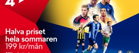 Img Exklusivt Erbjudande: Se Fotbolls-EM med TV4 Play för endast 199 kr/mån!